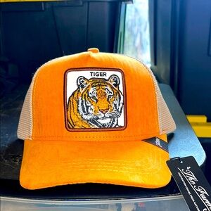 Orange Tiger Cap by the farm